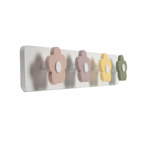 New View Flower Wall Hooks Perspective: left
