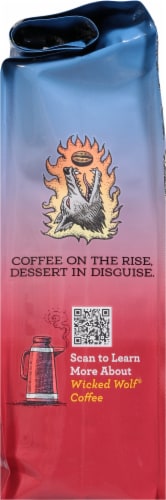 Raven's Brew Coffee® Wicked Wolf® Dark Roast Ground Coffee Perspective: left
