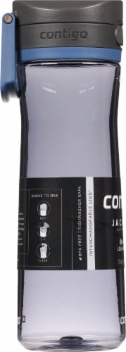 Contigo Water Bottle,24 oz.,Smoke/Gray JKH100A01, 1 - Food 4 Less