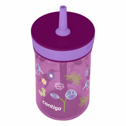 Contigo® Leighton™ Tumbler - Grape Tulips Perspective: left