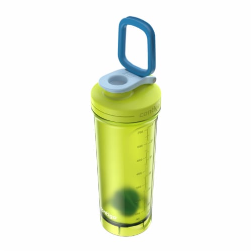 Contigo Shake & Go Fit 2.0 Bolt Blue Poppy Perspective: left