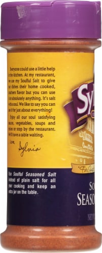 Sylvia's Restaurant™ Soulful Seasoned Salt Perspective: left