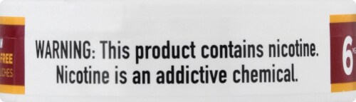 Zyn Cinnamon 6mg Nicotine Pouches Perspective: left