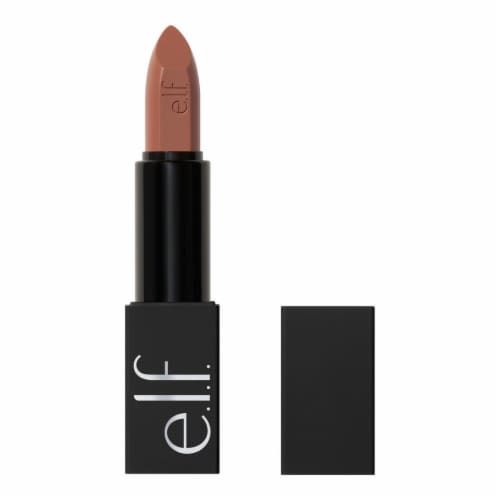 e.l.f. O FACE Satin Lipstick Drive - Rose Brown Perspective: left