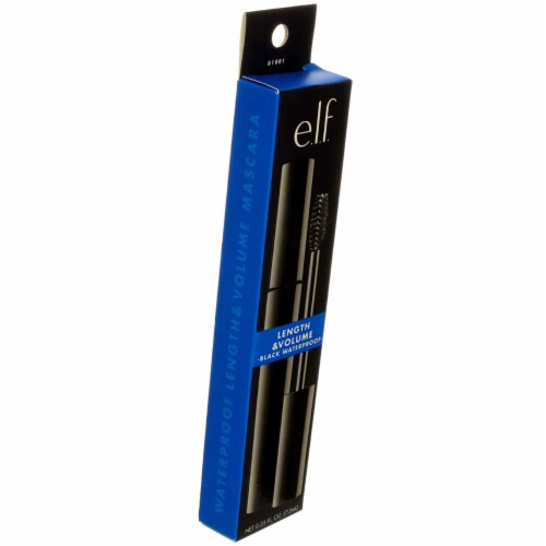 e.l.f. Length & Volume Waterproof Mascara Black Perspective: left