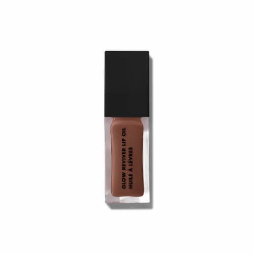 e.l.f. Glow Reviver Lip Oil Honey Talks Perspective: left