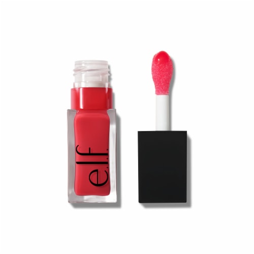 e.l.f. Glow Reviver Red Delicious Lip Oil Perspective: left