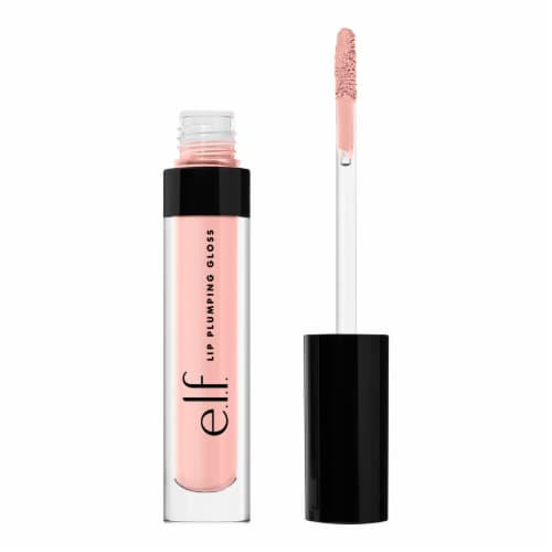 e.l.f. Lip Plumping Lip Gloss Pink Cosmo Perspective: left