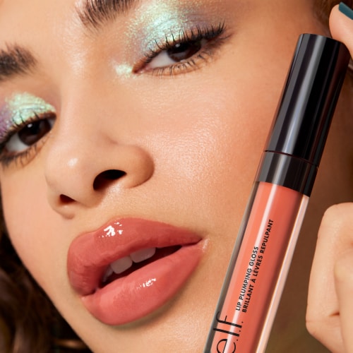 e.l.f. Mocha Twist Lip Plumping Gloss Perspective: left