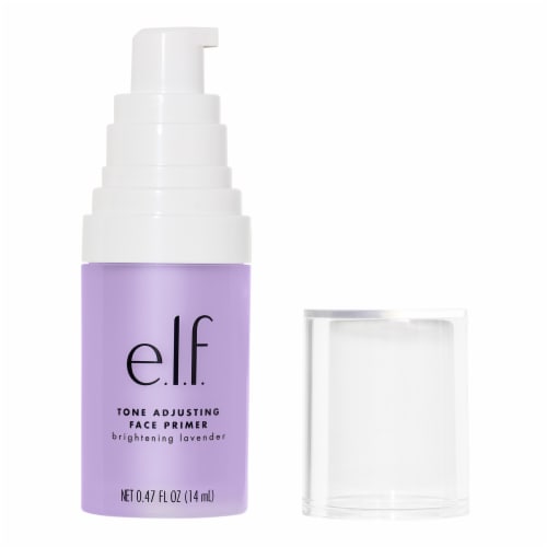 e.l.f. Tone Adjusting Face Primer - Brightening Lavender Perspective: left