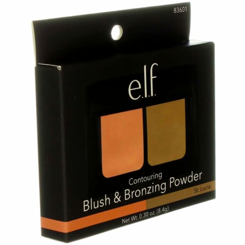 e.l.f. 83601 St. Lucia Contouring Blush & Bronzing Powder Perspective: left