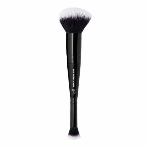 e.l.f. Complexion Duo Makeup Brush Perspective: left