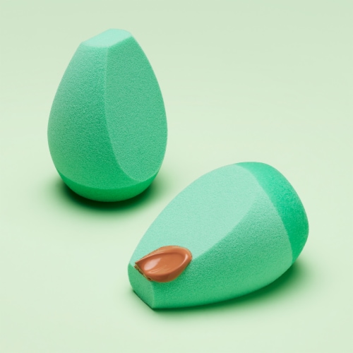 e.l.f. Angled Silicone Face Makeup Sponge Perspective: left