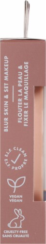 e.l.f. Halo Glow Liquid Filter Powder Light Coverage Fair Warm Perspective: left