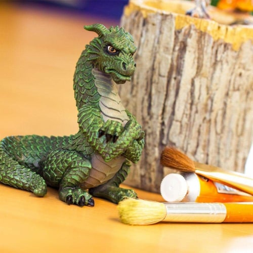Grumpy Dragon Toy Perspective: left