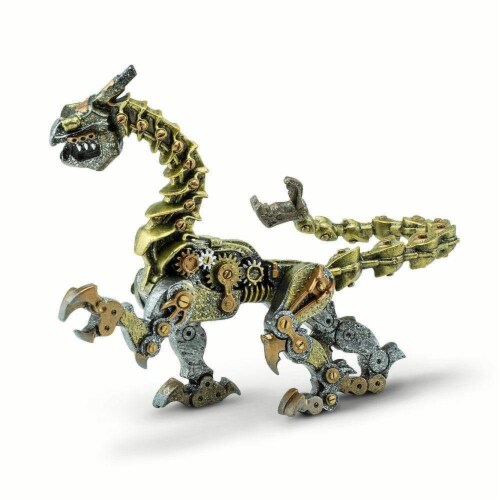 Steampunk Dragon Toy Perspective: left