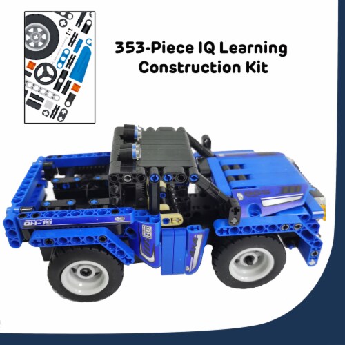 Dimple 2 in 1 rc vehicle building toys stem building sets for kids