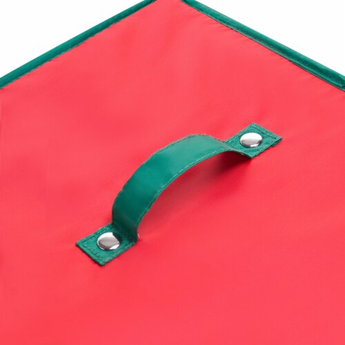 Wrapping Paper Storage Box with Lid Holds 20 Rolls 30 Inches Tall Organizer Perspective: left