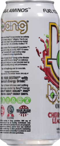 Bang® Cherry Blade Lemonade™ Energy Drink Perspective: left