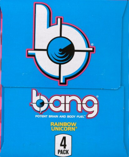 Bang® Rainbow Unicorn Energy Drink Perspective: left