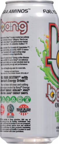 Bang Energy® Lemon Drop™ Energy Drink Perspective: left