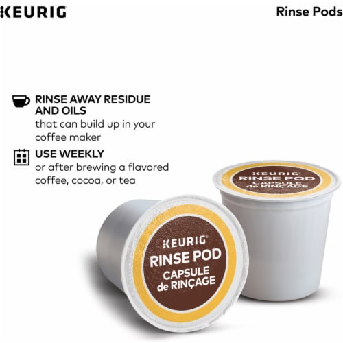 Keurig Rinse K-Cup Pods Perspective: left