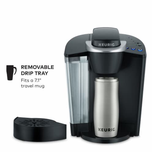 Keurig K-Classic Single Serve K-Cup Pod Coffee Maker, Black Perspective: left