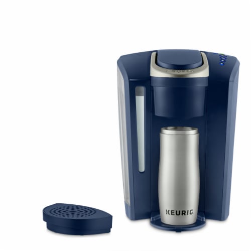 Keurig® Brewer K-Select Coffee Maker - Matte Navy Perspective: left