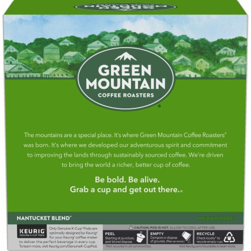 Green Mountain Coffee Roasters® Nantucket Blend® Medium Roast K-Cup Coffee Pods Perspective: left
