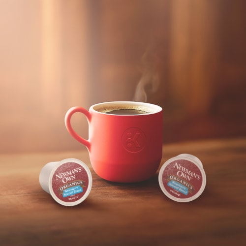 Newman's Own Organics Newman's Special Blend Medium Roast Coffee K-Cup® Pods Perspective: left