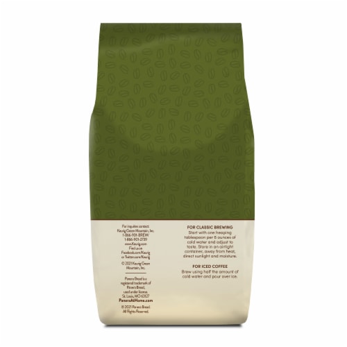 Panera Bread Hazelnut Crème Ground Coffee Perspective: left