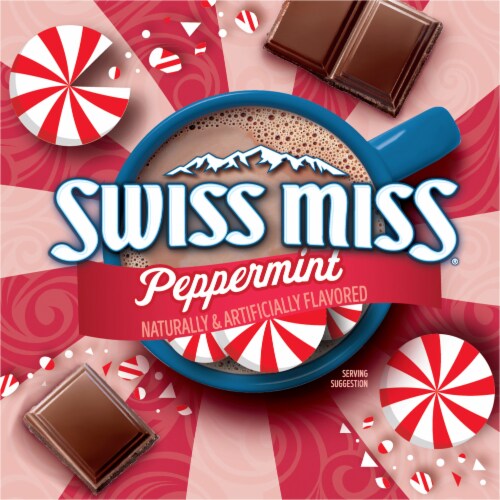Swiss Miss® Peppermint Hot Cocoa K-Cup® Pods Perspective: left