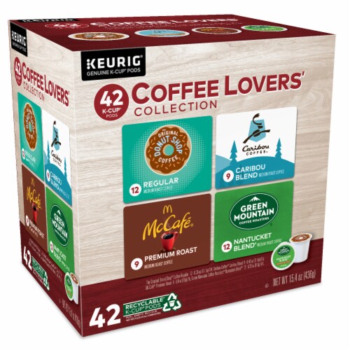 Keurig® Coffee Lovers' Collection K-Cup Coffee Pods Variety Pack Perspective: left
