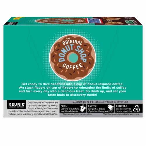 The Original Donut Shop® Snickers Light Roast K-Cup® Coffee Pods Perspective: left