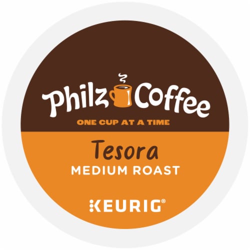 Philz Coffee Tesora Medium Roast K-Cup Coffee Pods Perspective: left