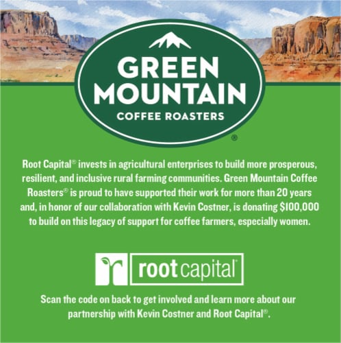 Green Mountain Coffee Roasters Horizon Blend By Kevin Costner Dark Roast Coffee Perspective: left