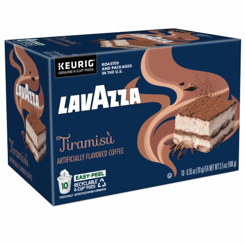 Lavazza Tiramisù Single Serve Keurig® K-Cup® Pods Perspective: left