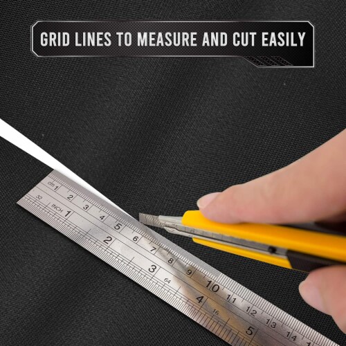 Precision Defined Professional Grade Tool Box Liner, 16  x 16 ft, Black Perspective: left