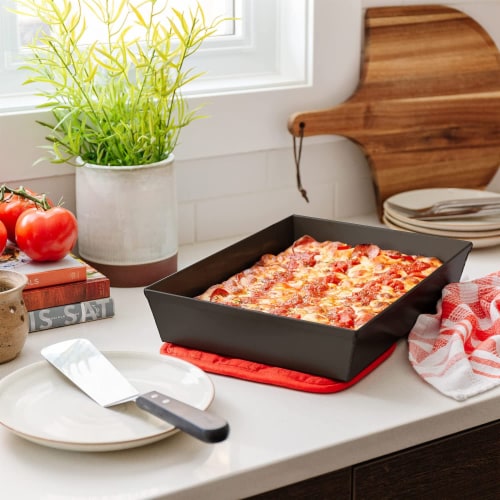 Chef Pomodoro Chicago Deep Dish Pizza Pan, 1 - Foods Co.