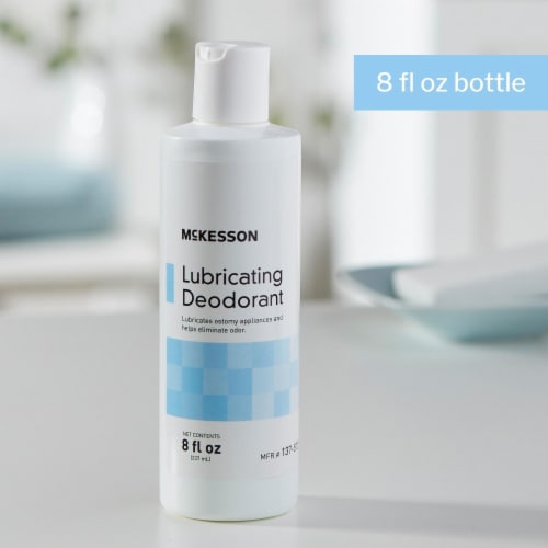McKesson Lubricating Ostomy Appliance Deodorant 8 oz 137-5721, 1 Ct Perspective: left