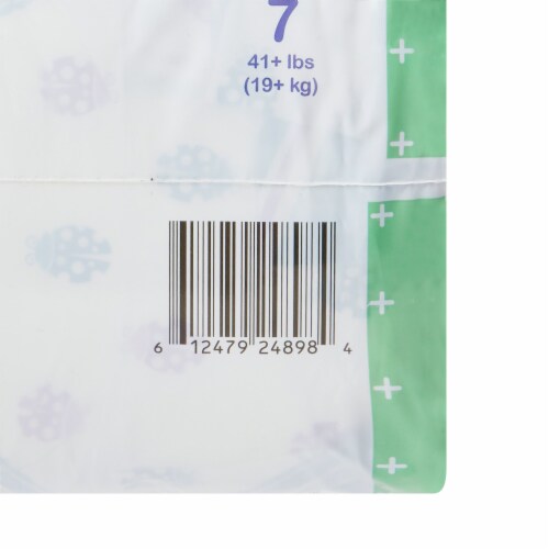 Diapers Size 7, 20 Count, Kroger Comforts Day Night Disposable Diapers, 41+  Pounds