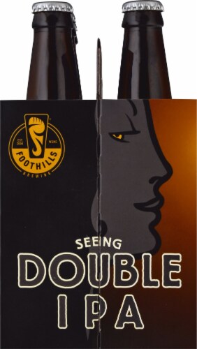 Foothills Brewing Seeing Double IPA Perspective: left