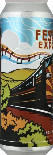 Foothills Brewery Festival Express India Pae Ale Perspective: left