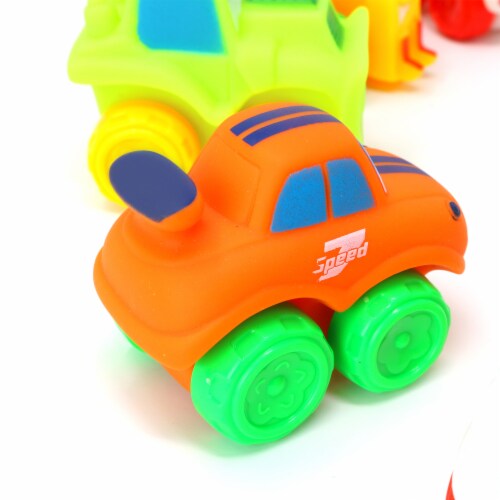 Big Mo s Toys Baby Cars Soft Rubber Toy Vehicles For Babies And Toddlers 12 Pieces 12 Count Harris Teeter