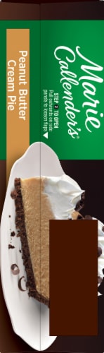 Marie Callender's® Peanut Butter Cream Pie Frozen Dessert Perspective: left