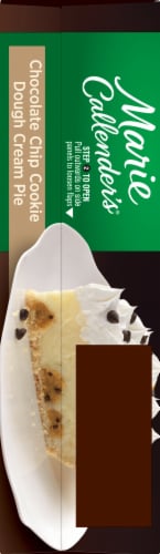 Marie Callender's Cookie Dough Cream Pie Perspective: left