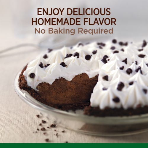 Marie Callender's Chocolate Satin Pie Frozen Dessert Perspective: left