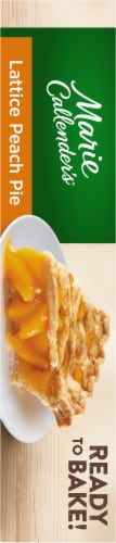 Marie Callender's Lattice Peach Pie Perspective: left