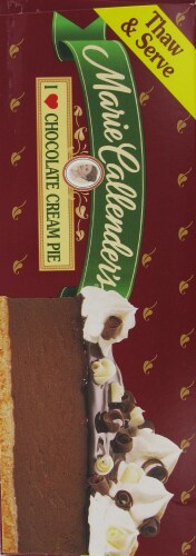 Marie Callender's I Love Chocolate Creme Pie Perspective: left