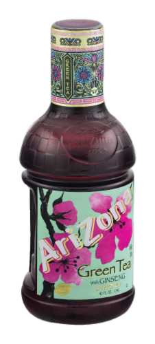 AriZona Green Tea with Ginseng Perspective: left